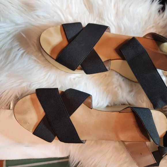 Belle by‎ Sigerson Morrison Crossover Sandals 10 - Picture 5 of 9
